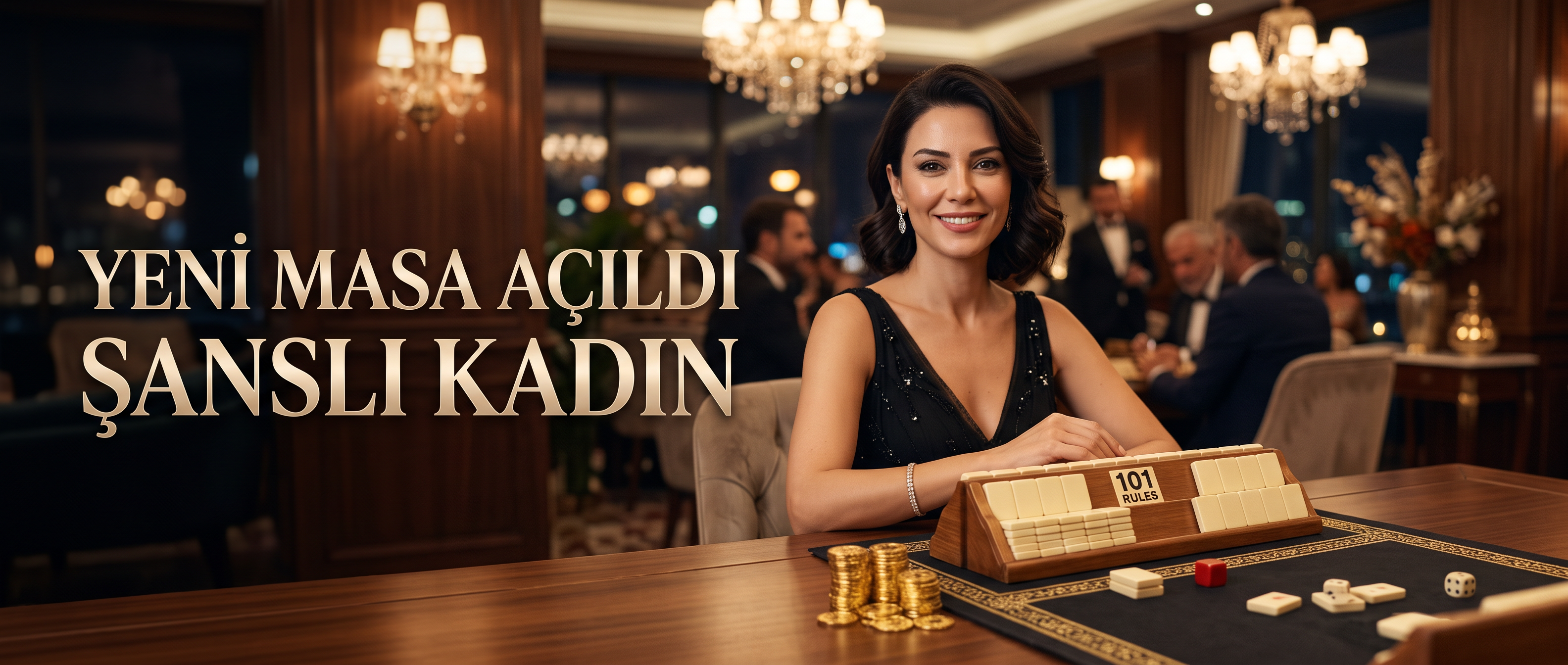 Yeni masa açıldı — Şanslı Kadın